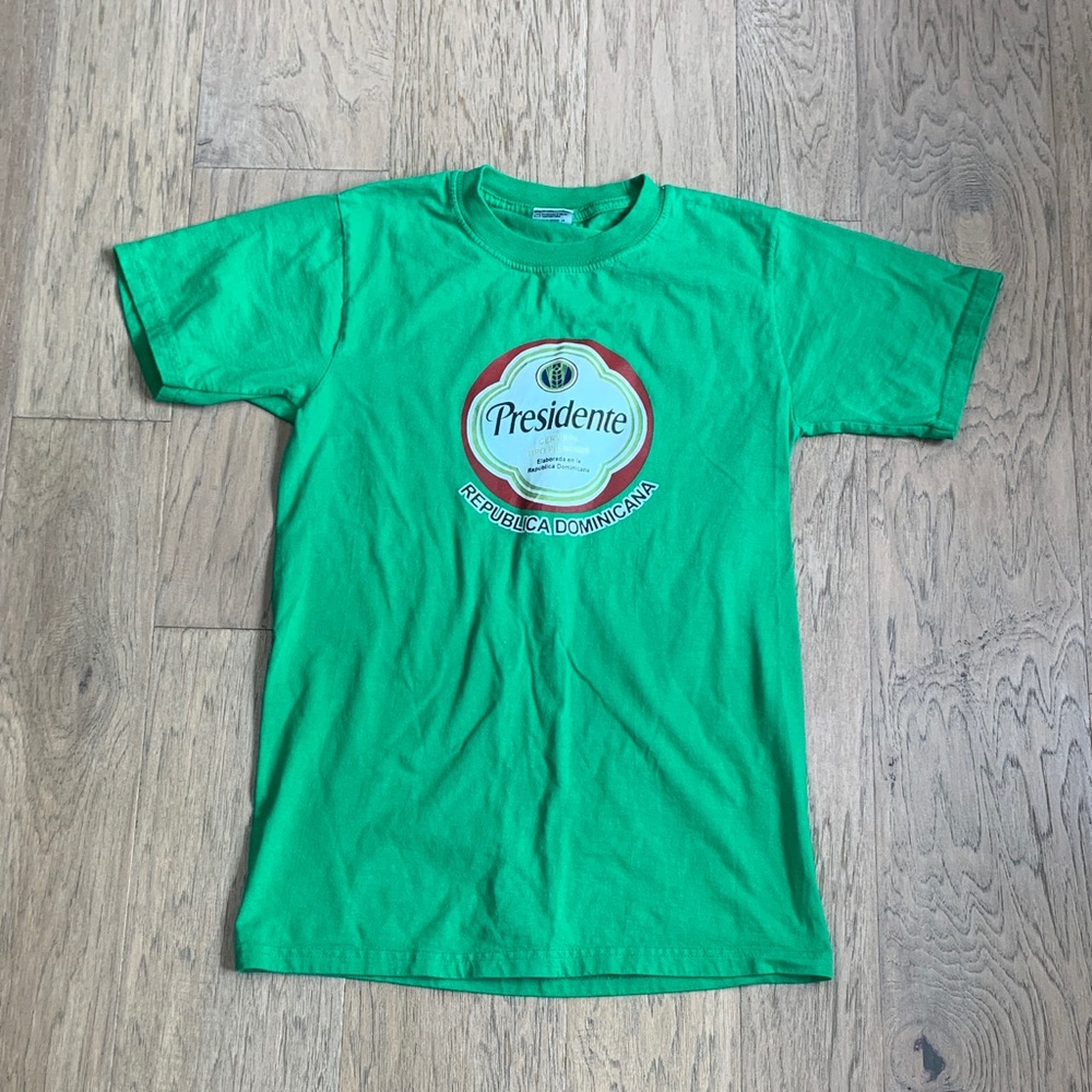 Presidente Small Green Logo Short Sleeve Tee